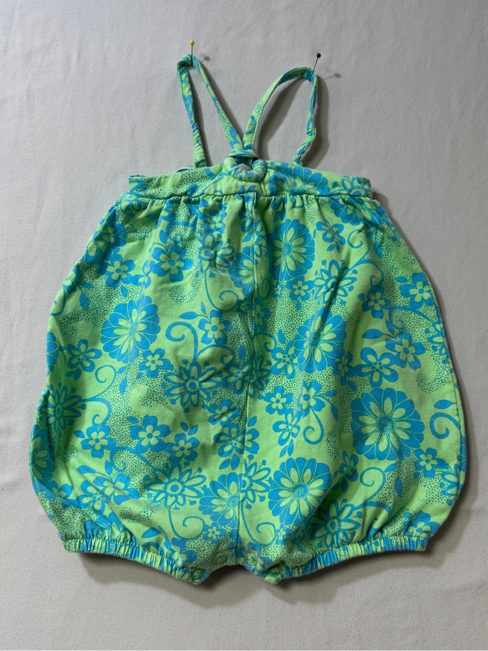 Jumpsuit Romper Baby Girl Toddler 18 Months Green Blue Sleeveless Outfit Summer